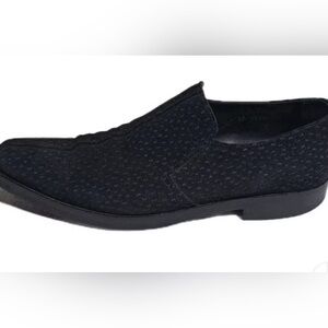 Prada Blue-Black Penny Loafers ( USA 9.5 Standard ) ( UK 8.5 ) Authentic- Italy